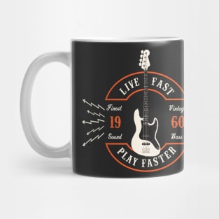 Live Fast Play Faster - Jazz Mug